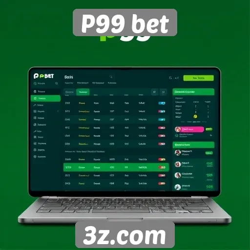 Explorando a interface de usuário do P99 bet